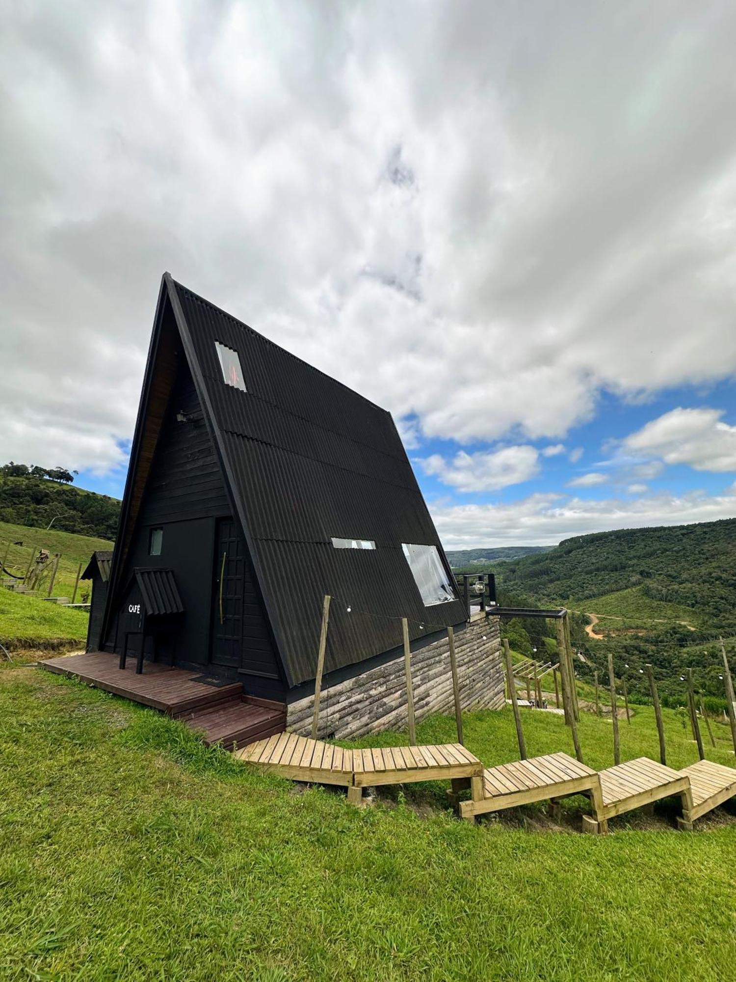 Chales O Refugio Alfredo Wagner Kültér fotó